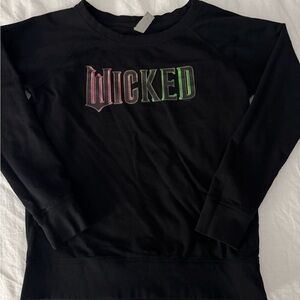 LIKE NEW black Wicked sweatshirt